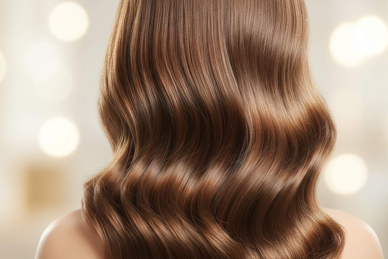 Cheveux forts et volumineux